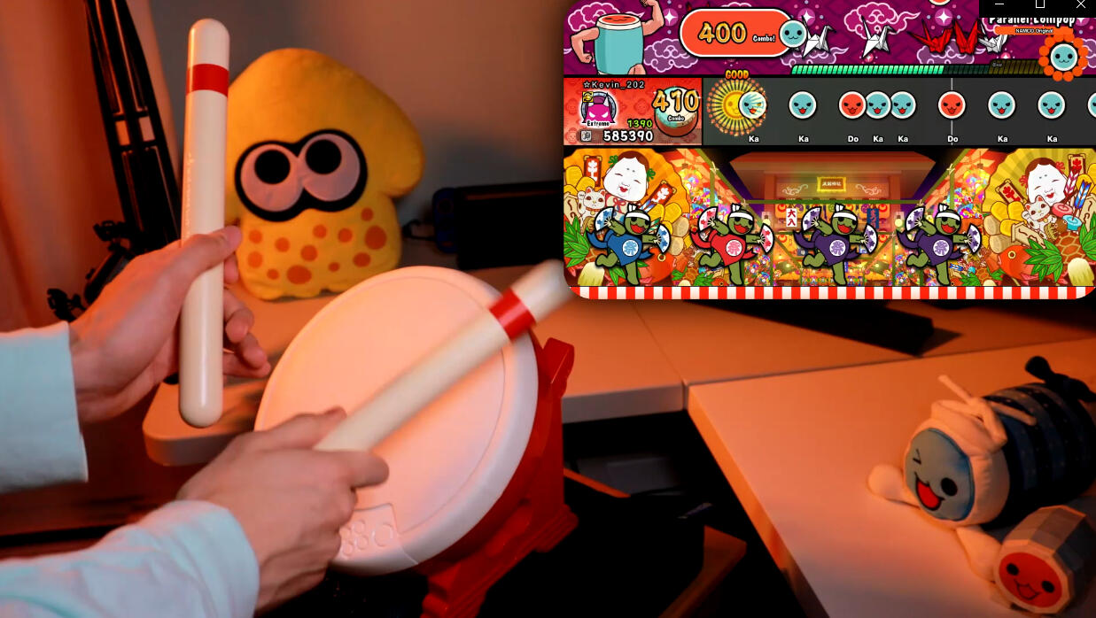 Screenshot of my Parallel Lollipop video