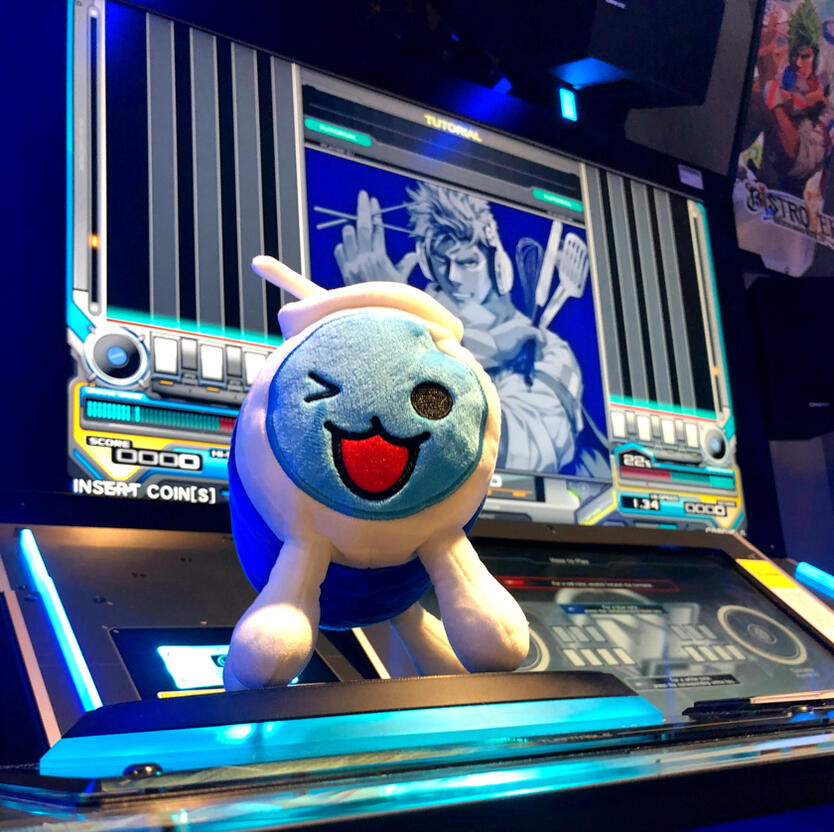 My drum plush on a IIDX Lighting Model