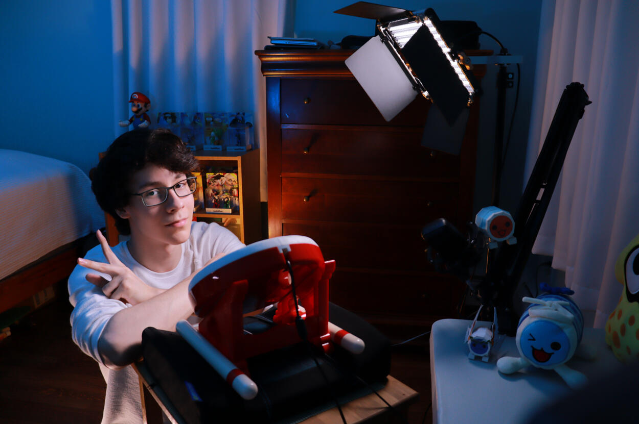 My room where I record everything